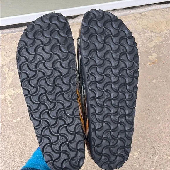 New Papillio Birkenstock Black Footbed Sandals - Picture 8 of 10